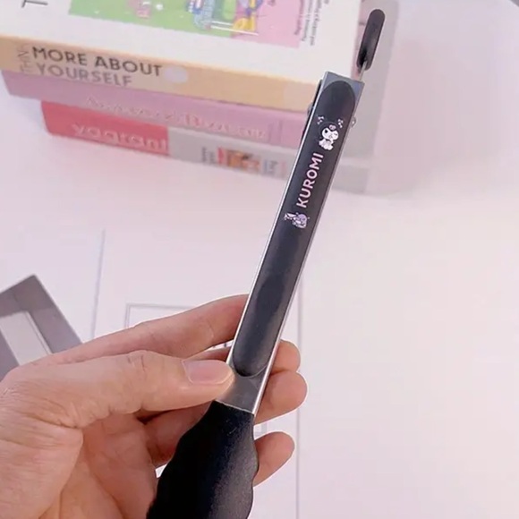SANRIO KUROMI 9-Inch Stainless Steel Tongs - Picture 1 of 5